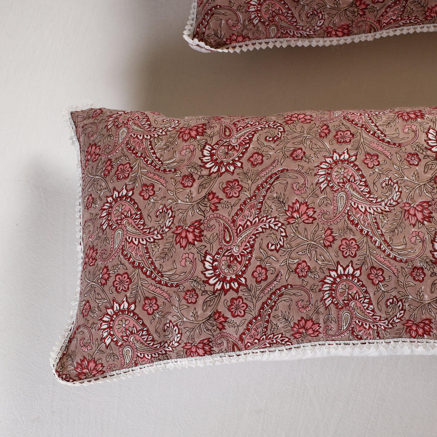 sanganeri pillow cover