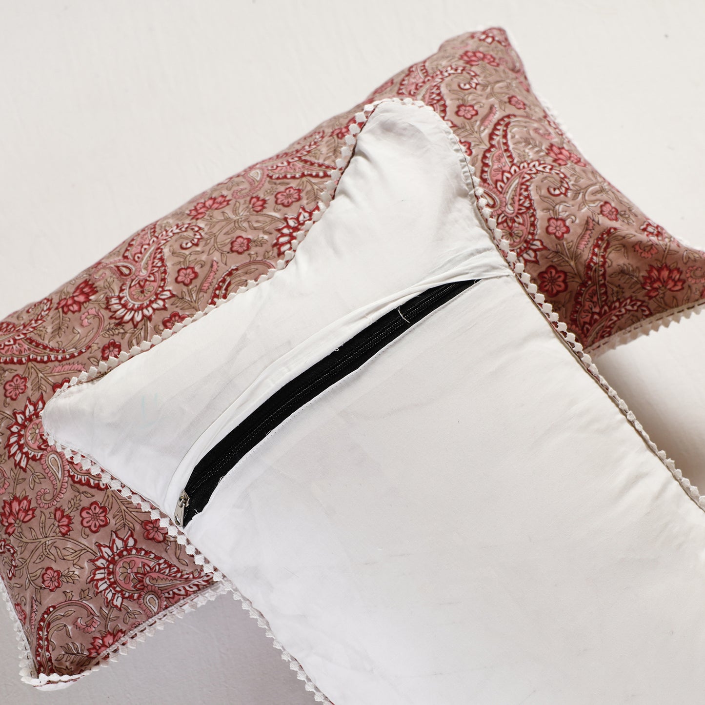 sanganeri pillow cover