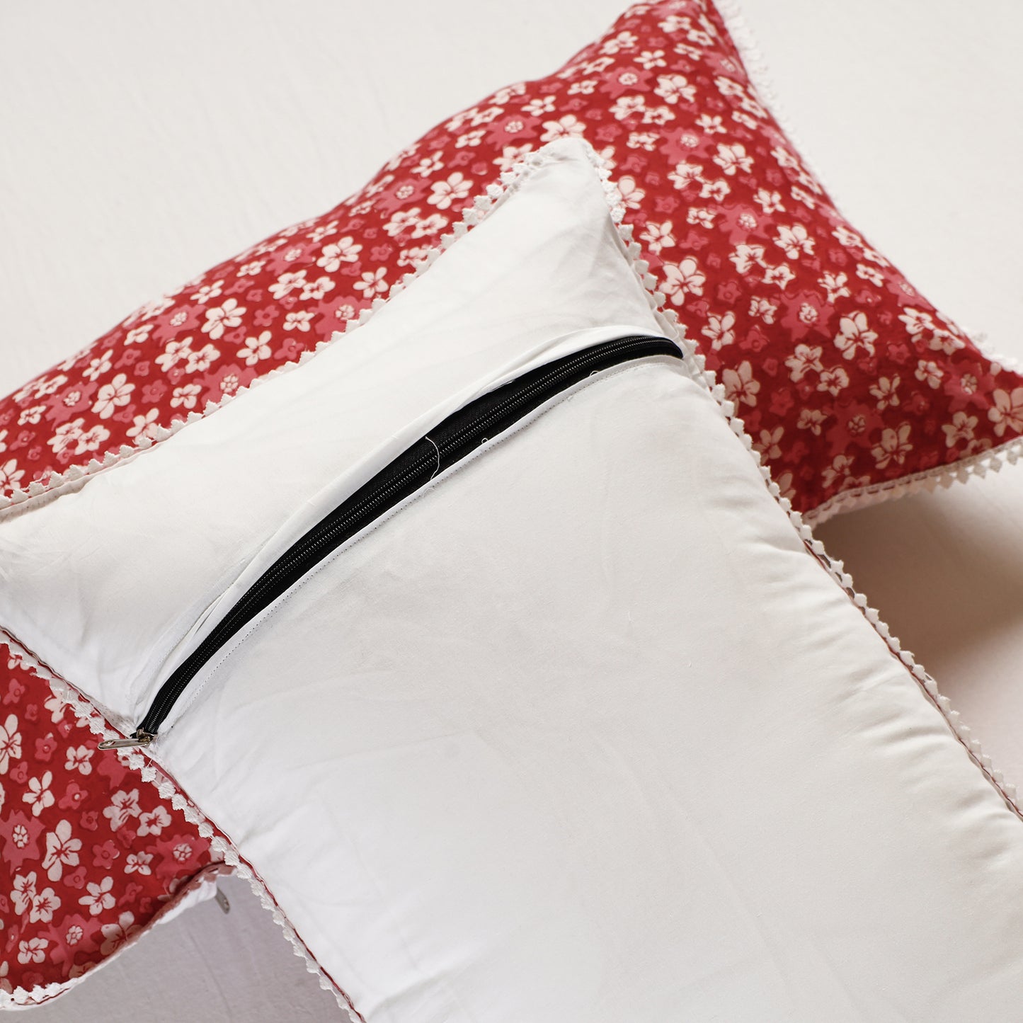 sanganeri pillow cover