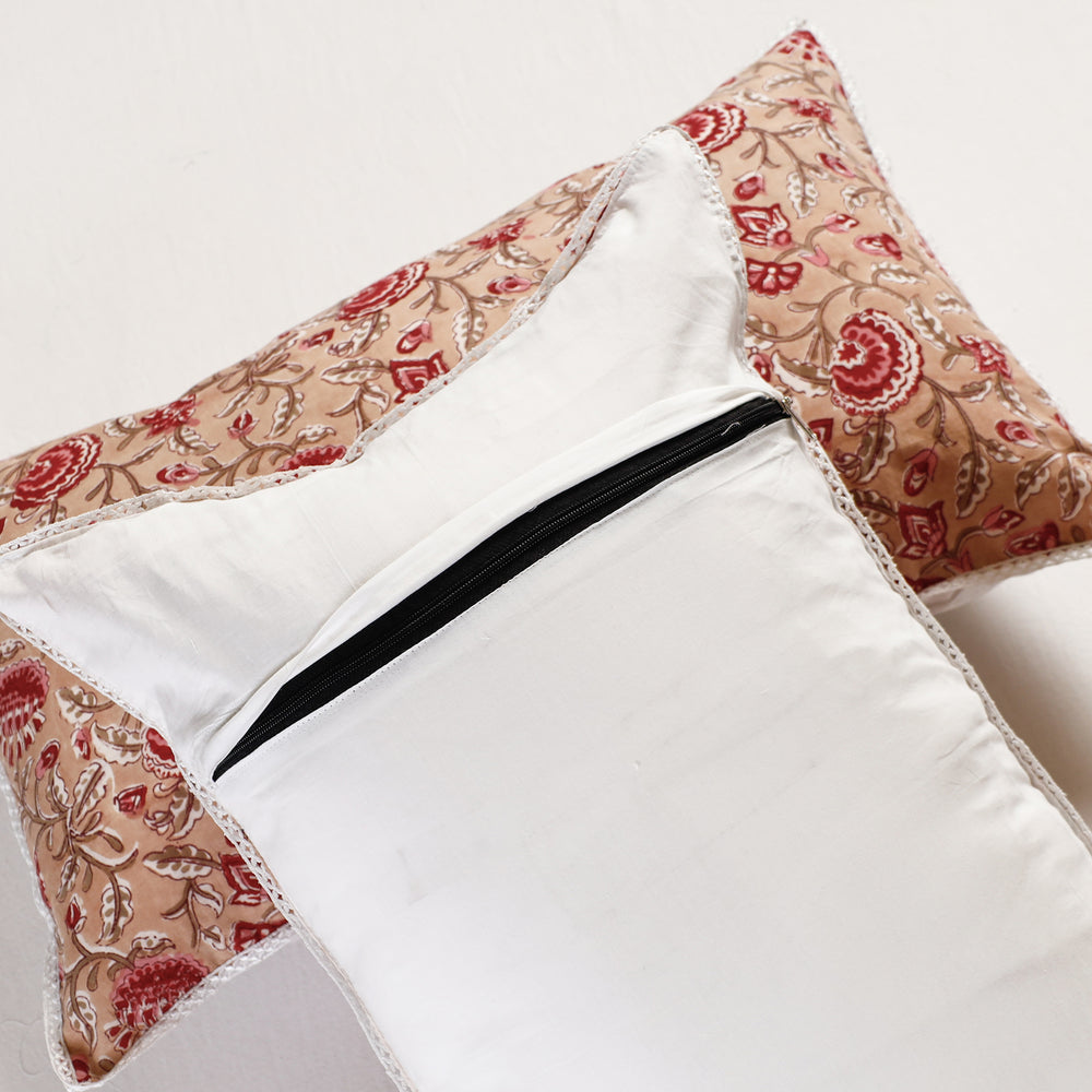 sanganeri pillow cover