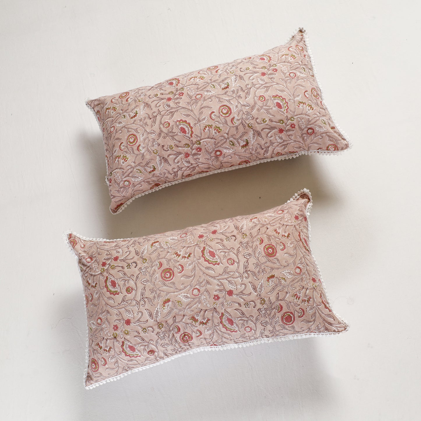 sanganeri pillow cover set