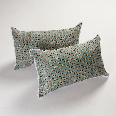 sanganeri pillow cover set