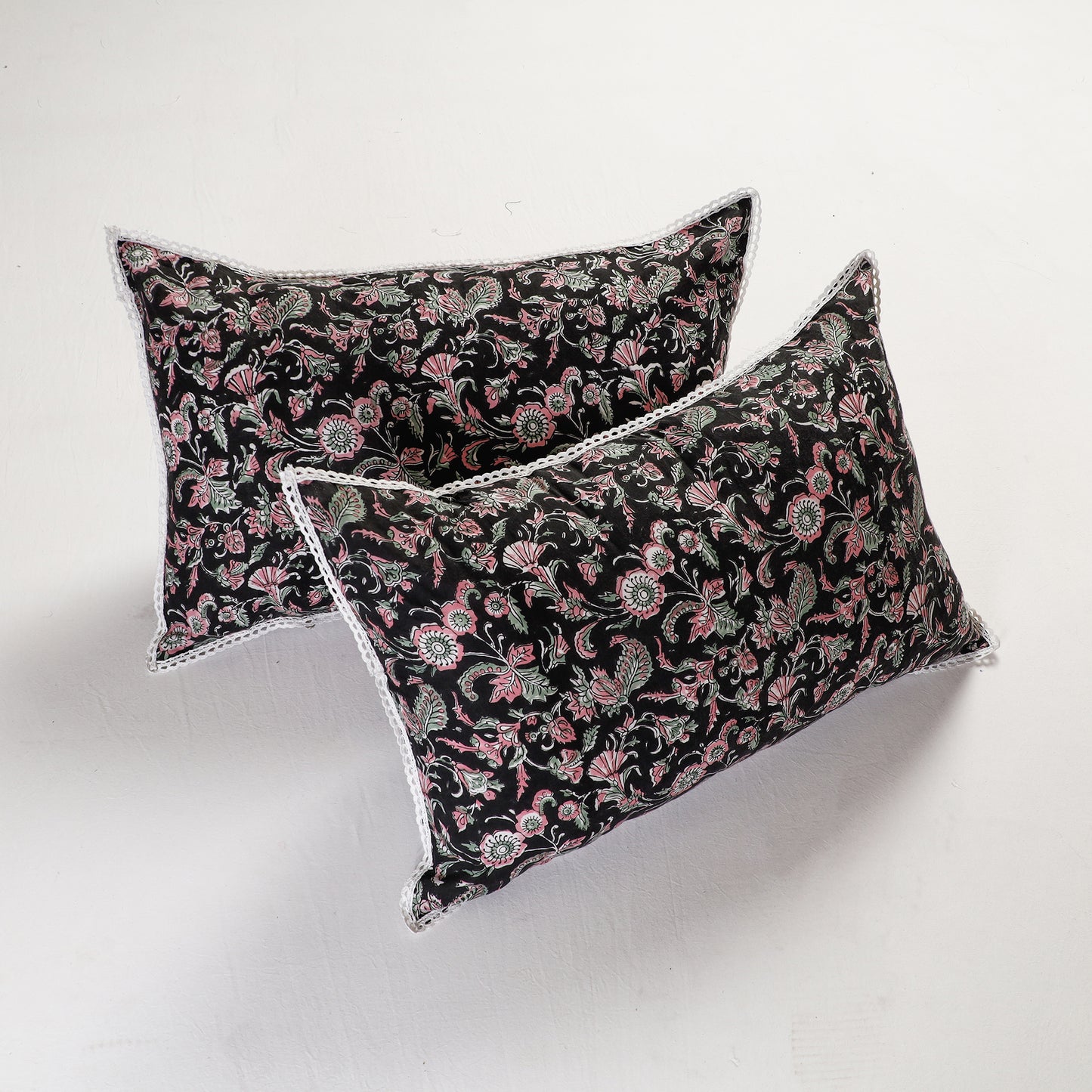 sanganeri pillow cover set