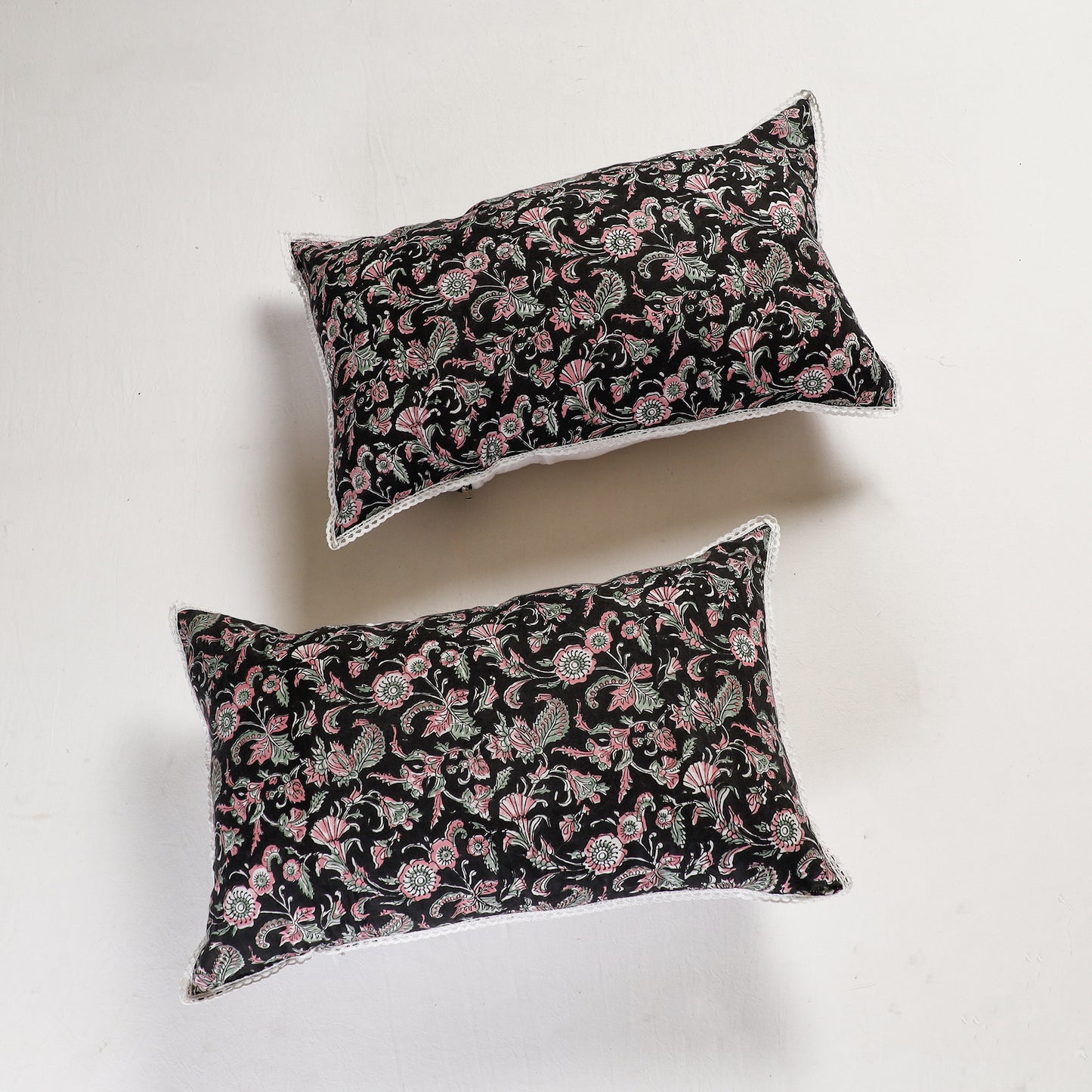 sanganeri pillow cover set