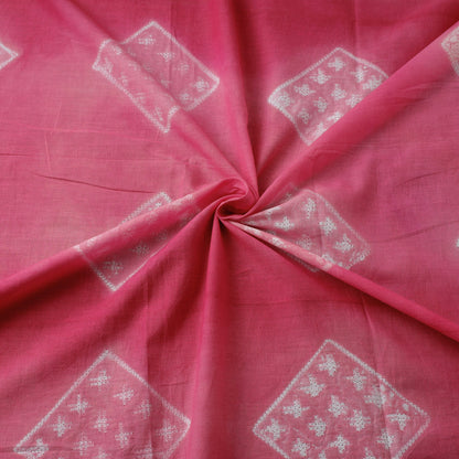 Pink - Nui Shibori Tie-Dye Cotton Fabric