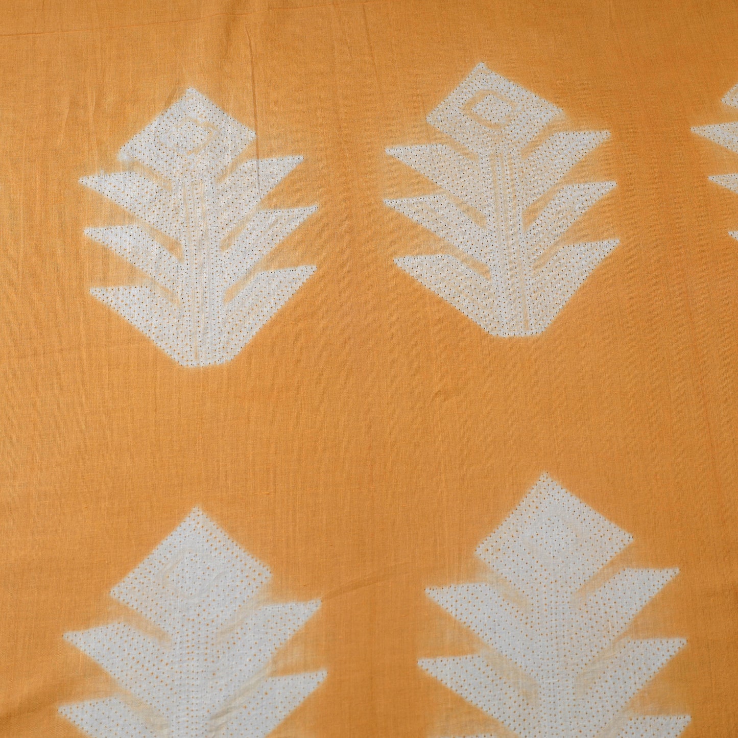Yellow - Nui Shibori Tie-Dye Cotton Fabric