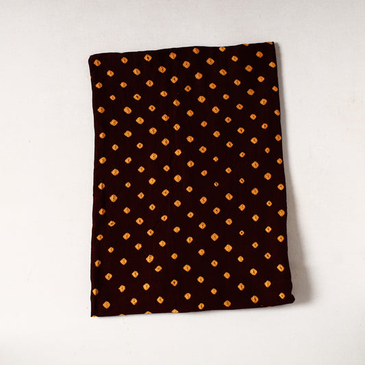 Black - Kutch Bandhani Tie-Dye Cotton Precut Fabric (1 meter) 09