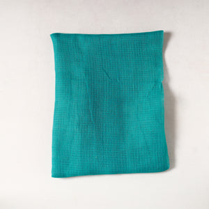 Green - Kota Doria Weave Plain Cotton Precut Fabric (1.6 meter) 21