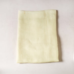 Beige - Kota Doria Weave Plain Cotton Precut Fabric (1.75 meter) 25
