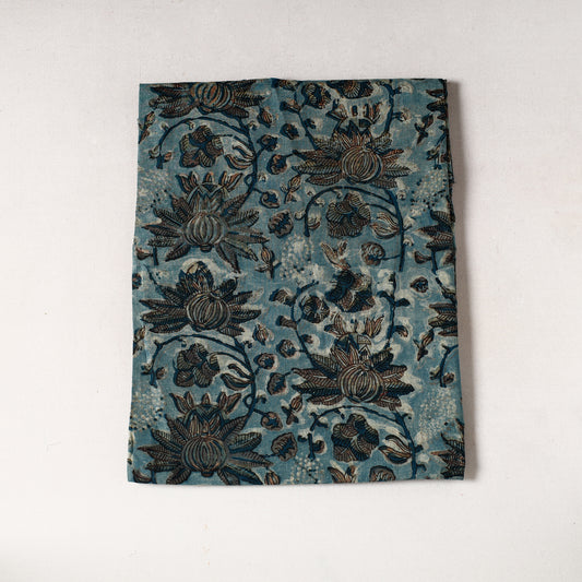 Green - Bagru Dabu Block Printed Cotton Precut Fabric (0.9 meter) 41