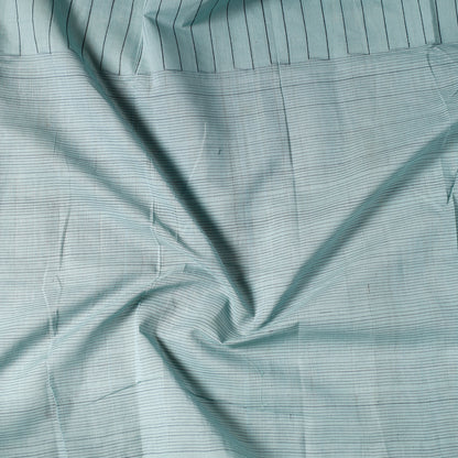Green - Godavari Jamdani Pure Handloom Cotton Precut Fabric (1.5 meter) 35