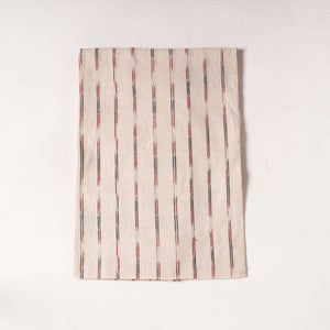 Beige - Godavari Jamdani Pure Handloom Cotton Precut Fabric (1.2 meter) 37