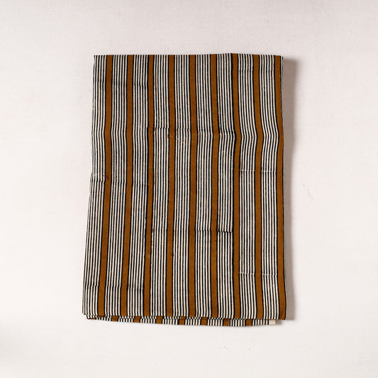 Grey - Bagru Block Printed Cotton Precut Fabric (2 meter) 38