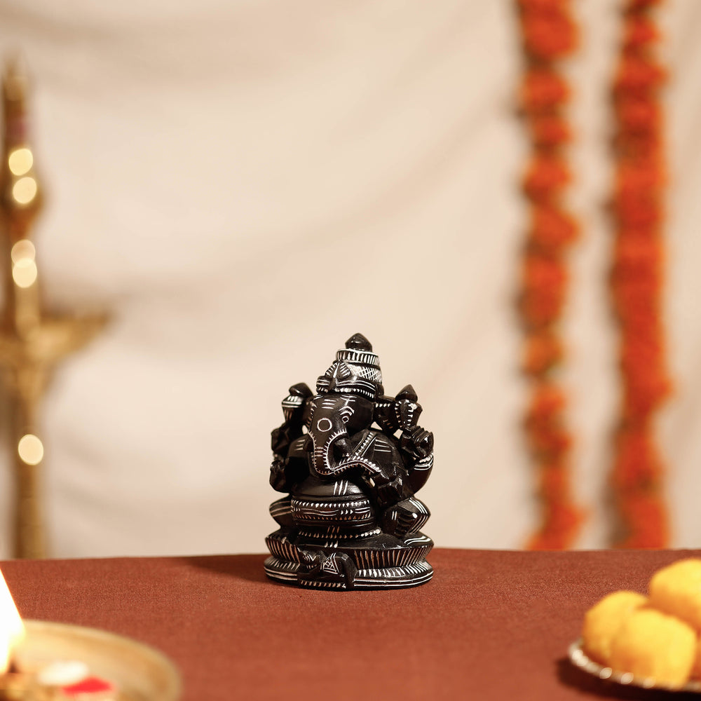 Chaturbhuja Ganesha Idol