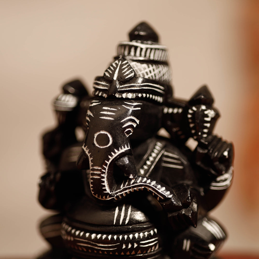 Chaturbhuja Ganesha Idol