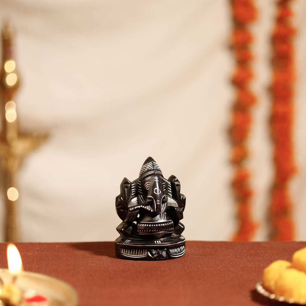 Chaturbhuja Ganesha Idol