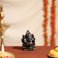 Chaturbhuja Ganesha Idol 