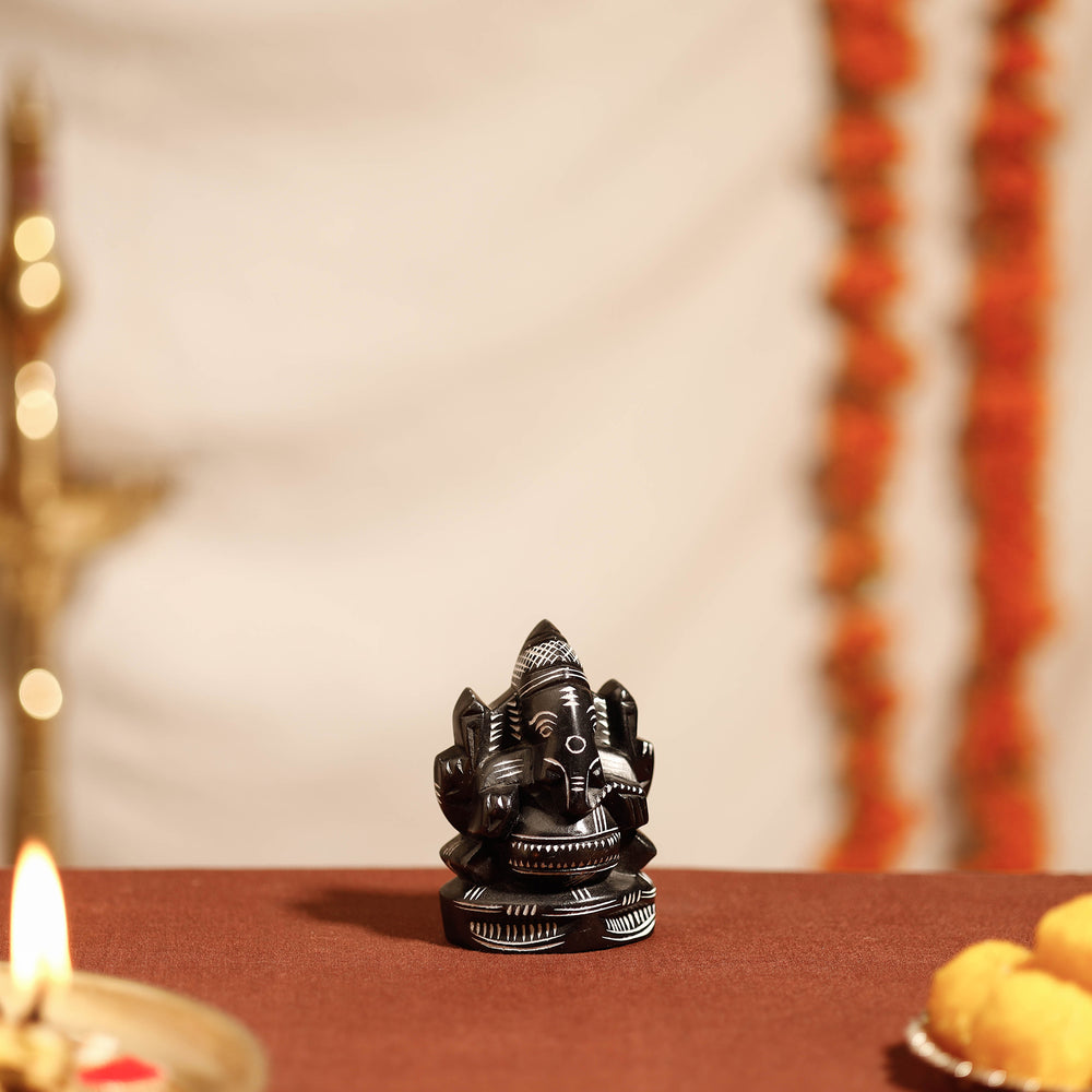 Chaturbhuja Ganesha Idol 