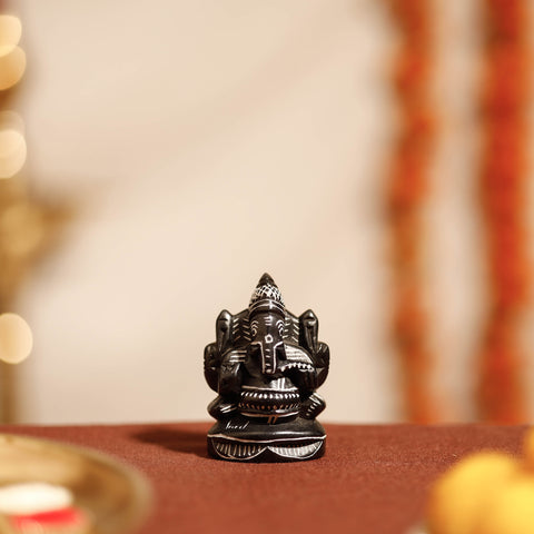 Chaturbhuja Ganesha Idol