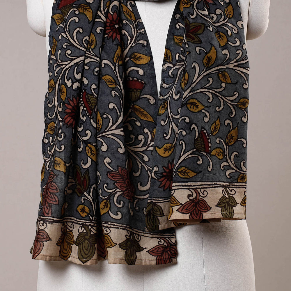 Handpainted Kalamkari Cotton Stole
