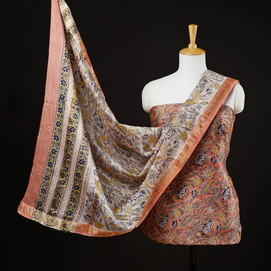 Maheshwari Silk Suit Material 