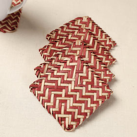  Handmade Water Hyacinth Coasters from Assam 