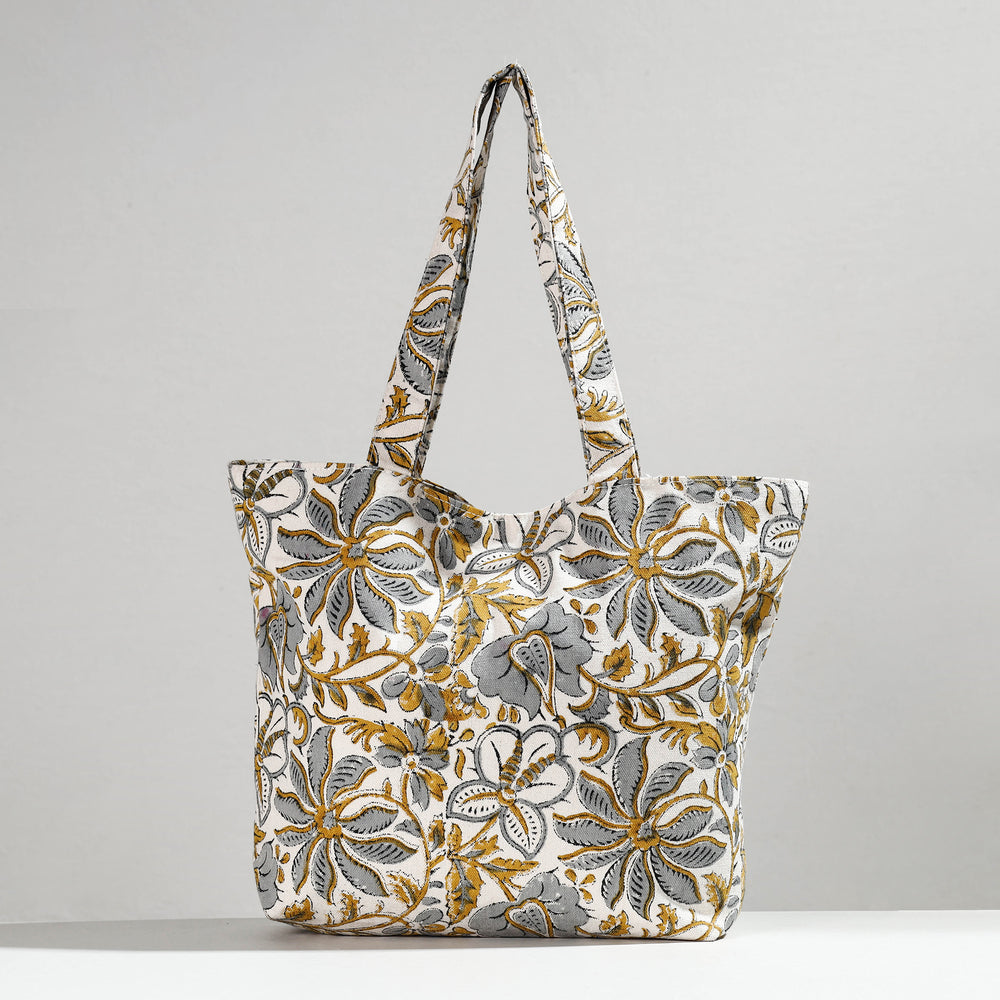 block print shoulder bag