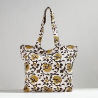 block print shoulder bag