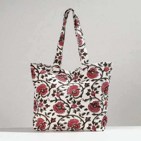 block print shoulder bag