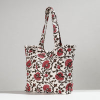 block print shoulder bag