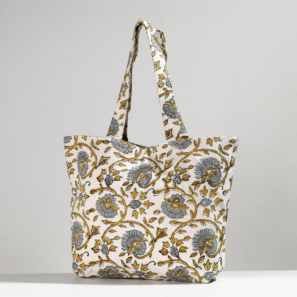 block print shoulder bag