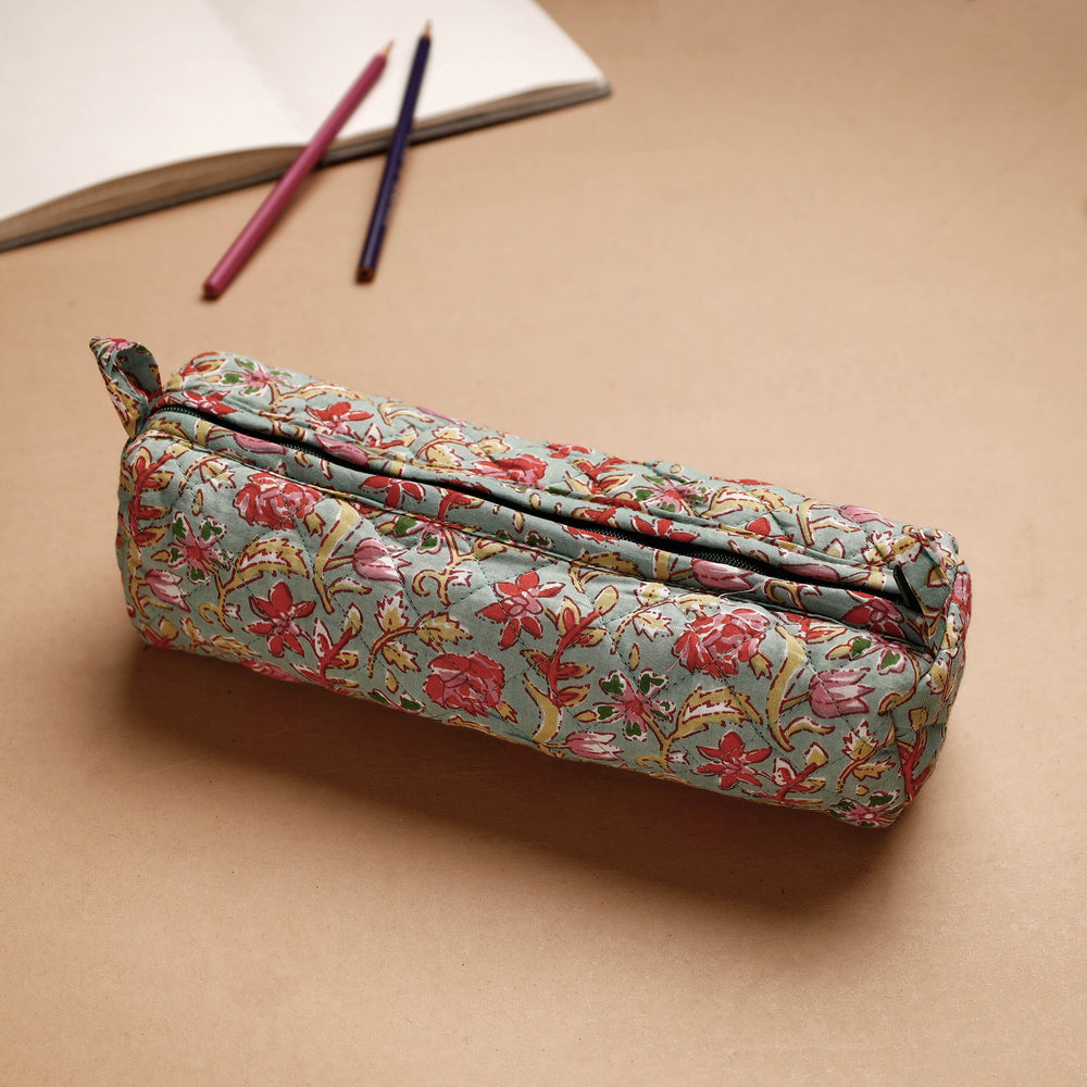 Cotton Pencil Pouch
