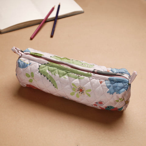 Cotton Pencil Pouch
