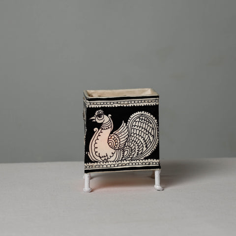  Handpainted Tholu Bommalata Leather Table Lamp l iTokri.com 