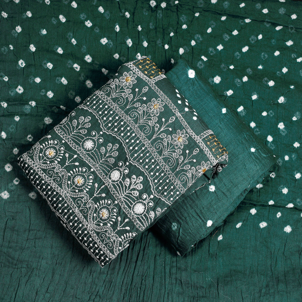 Bandhani kurta Material