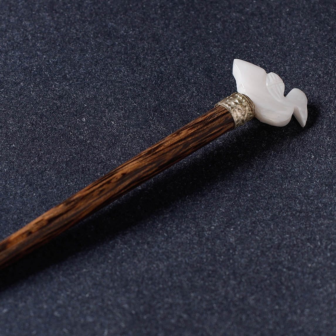Handcrafted Wooden Seashell Juda Stick