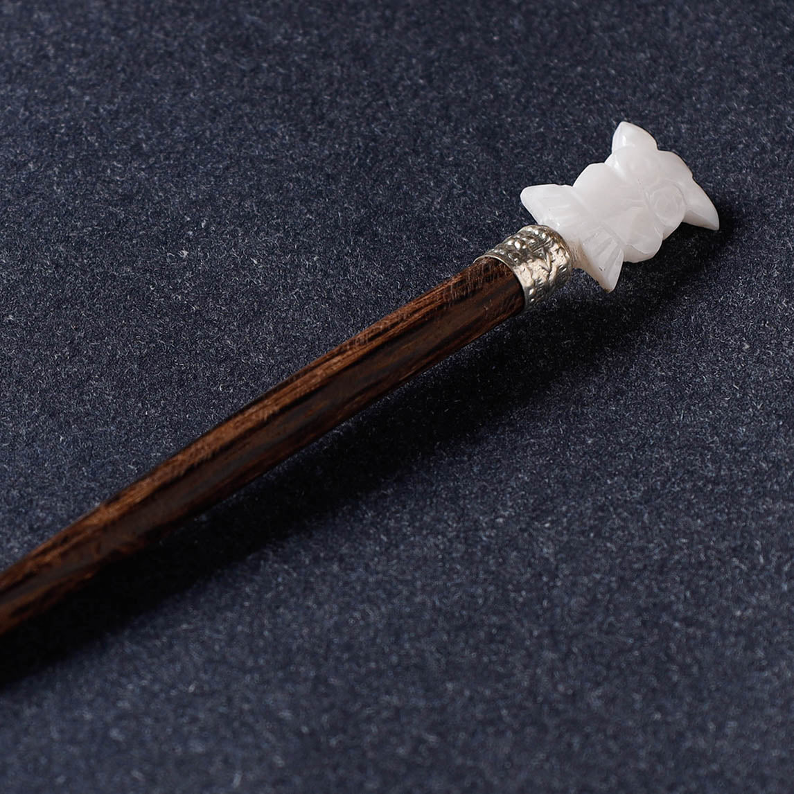 Handcrafted Wooden Seashell Juda Stick