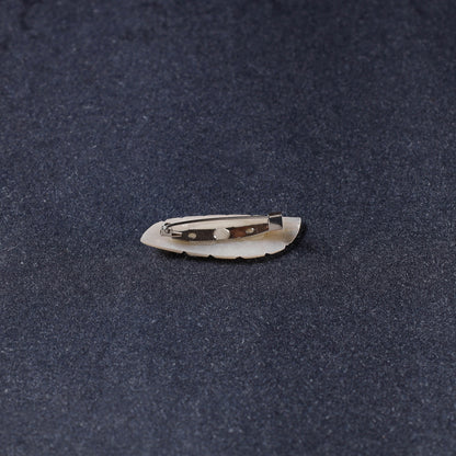 Handcrafted Seashell Saree Pin