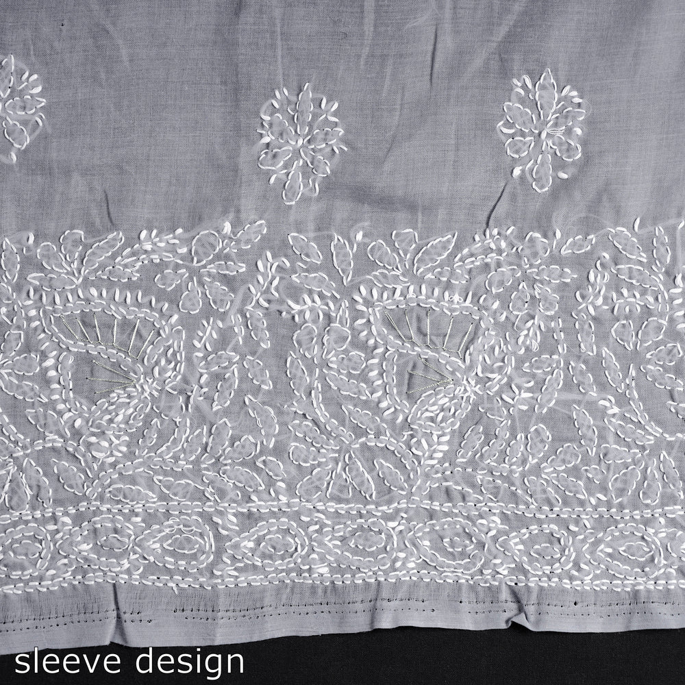 chikankari kurta material