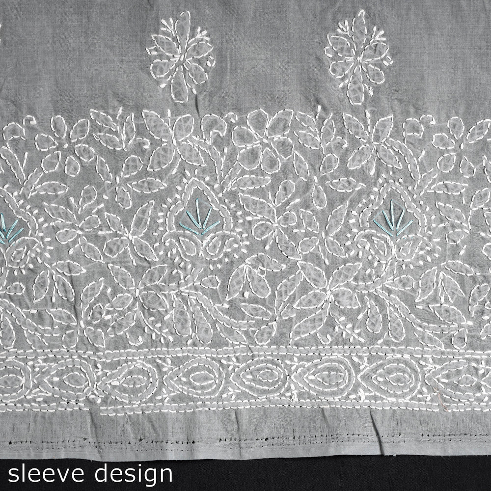 chikankari kurta material