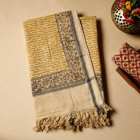 Buy Pedana Kalamkari Block Printing Handloom Cotton Towel Online at iTokri.com