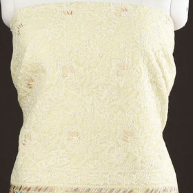 Buy Lucknow Chikankari with Parsi Style Embroidered Cotton Kurta Material Online at iTokri.com