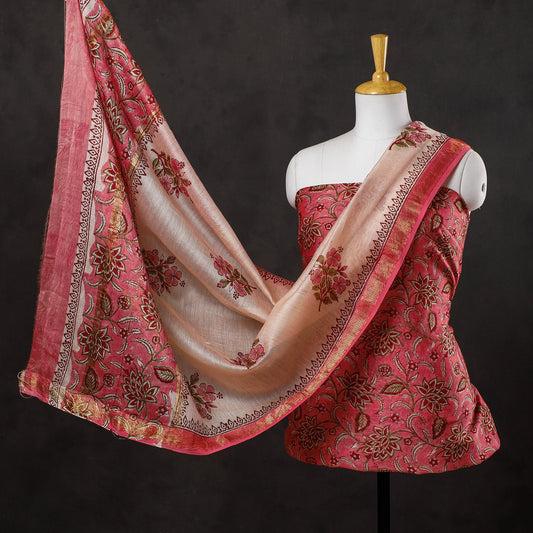 Maheshwari Silk Suit Material