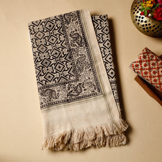 Pedana Kalamkari Block Printed Handloom Cotton Towel