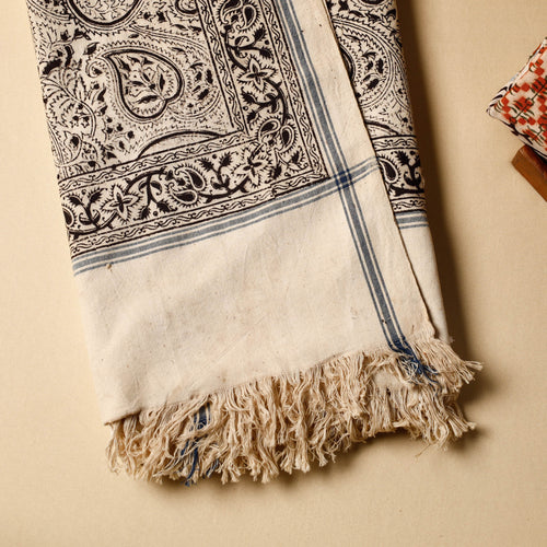 Block Printed Cotton Towel
