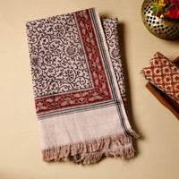 Block Printed Cotton Towel
