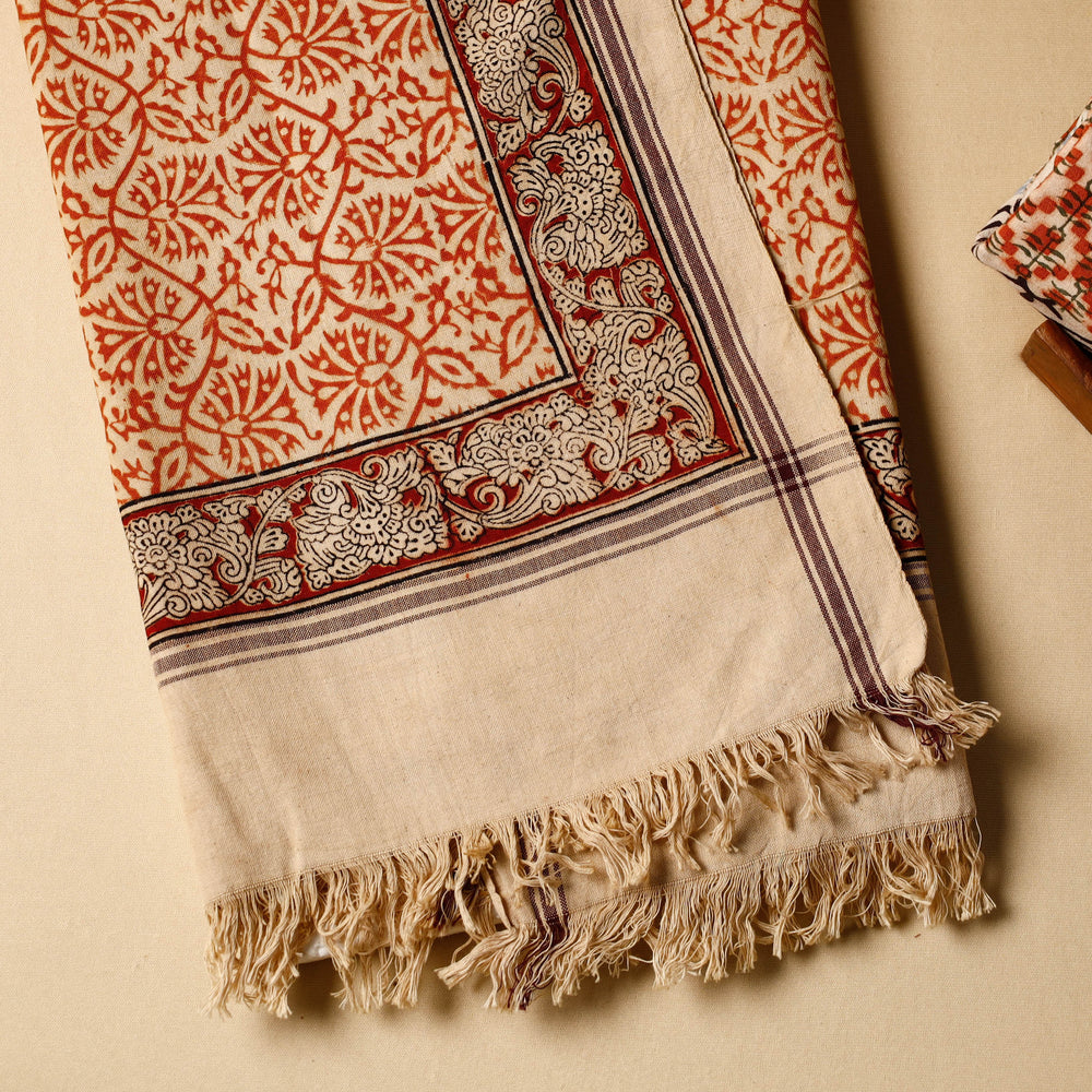 Block Printed Cotton Towel
