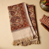 Block Printed Cotton Towel
