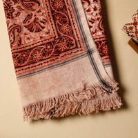 Block Printed Cotton Towel
