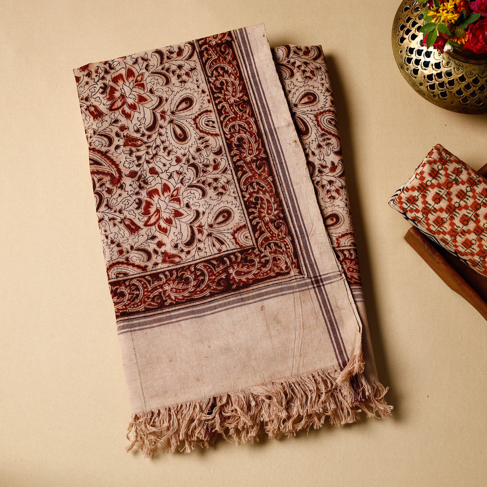 Block Printed Cotton Towel
